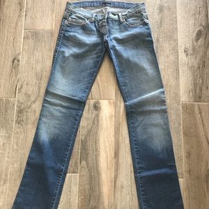 Sisley Jeans: Italian size 44 long (8 long)